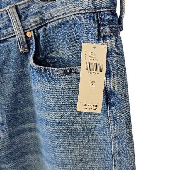 MOTHER Superior Womens The Bookie Flood Jeans, Deans List, High Rise, Boot, 31 - Picture 8 of 13